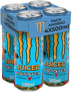 ราคาโรงงาน เครื่องดื่มมอนสเตอร์เอ็นเนอร์จี้ รสมะม่วง 4x500มล. แพ็ค นำเข้า เครื่องดื่มอัดลมเพิ่มพลังงาน ขายส่งจำนวนมาก - Product Image 1