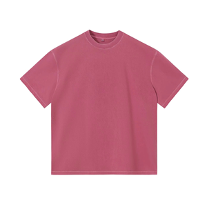 Camiseta Casual de Manga Corta con Cuello Redondo de Algodón Jersey de Color Sólido y Corte Regular para Hombre - Product Image 4