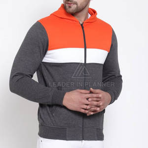 Sudaderas con capucha de color sólido para hombre, básicas, con cremallera, de primera calidad, nuevo diseño, 100% algodón, a precio económico. - Product Image 2