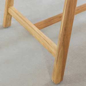 โต๊ะรับประทานอาหารวานดานา นิมบัส อริสต้า+ ม้านั่ง 2 ตัว ทำจากไม้อะคาเซียสีส้ม - Product Image 5