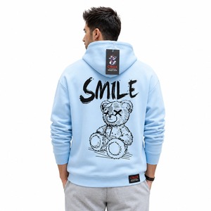 Men's Premium Silkscreen Print Hoodie Casual Pullover Sweatshirt Soft <b>Fleece</b> <b>Lined</b> Long Sleeve Streetwear Hooded <b>Jacket</b> - Product Image 2