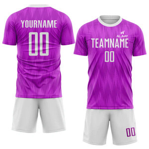 Maillot de football classique personnalisé en maille respirante avec motif rétro par sublimation, chemises de football de rue, technologie de découpe automatisée - Product Image 5