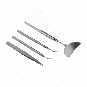 Professional Stainless Steel Eyelash Extension Tweezers Set with Mirror Custom Logo Lightweight Precision <b>Lash</b> Applicator <b>Kit</b> - Product Image 3