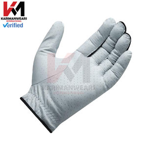 Gants de golf en gros pour usines, avec options de marque privée, logo personnalisé et paume en cuir durable et résistante - Product Image 3
