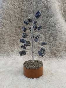 Figurine d'arbre en cristal durable, style art populaire ange, arbres en cristal sculptés pour la décoration de mariage Feng Shui et les objets de collection - Product Image 2