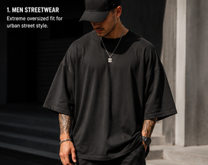 Custom Extreme Oversized <b>Pump</b> <b>Cover</b> <b>Gym</b> Poncho Tee Mega Oversized <b>Gym</b> Shirt Streetwear Manufacturer - Product Image 3