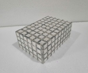 Handcrafted Mother of Pearl Decorative Storage Box with Lid, Luxury Shell Mosaic Keepsake Jewelry Organizer Box Made in Vietnam - Product Image 4