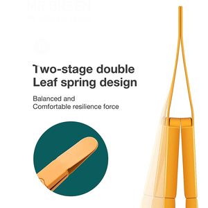 Pinzas para Cejas de Acero Inoxidable con Punta Inclinada, Herramienta de Belleza para Depilar, Pinzas de Precisión para Eliminar Vello - Product Image 4