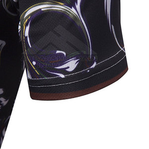 เสื้อโปโลพิมพ์ลายโลโก้ตามสั่ง เสื้อโปโลแขนสั้นน้ำหนักเบา ระบายอากาศได้ดี พิมพ์ลายแบบซับลิเมชั่น - Product Image 4