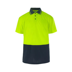 Camiseta Polo de Seguridad Reflectante de Alta Visibilidad ANSI Clase 2, Impermeable, con Luz LED Intermitente, Talla Grande, con Logotipo Personalizado para Ropa de Trabajo Masculina - Product Image 2