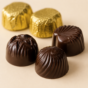 Best Selling Products Flower Shaped Compound Dark <b>Chocolate</b> Bites Dedicated To <b>Chocolate</b> Wholesale Trade - Product Image 3