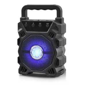 Colorful Light Small Outdoor System Electronic Products Easy to Use 500mAh Rechargeable Battery Portable Bluetooth Speaker