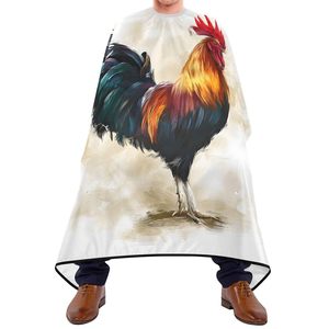 HYSAF APPARELS CO Capa de Peluquería de Poliéster Impermeable y Cómoda con Estampado Personalizado, 160*140cm, Botones a Presión, Capas Ajustables - Product Image 2
