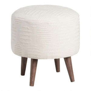 Tabouret Ottoman Carré Empilable en Métal Doré, Design Moderne et Simple, Nouveau Modèle de Luxe Léger - Product Image 4