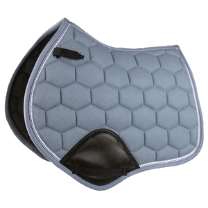 BRAND ZONE1995 Tapis de selle classique personnalisé en coton satiné avec doublure en maille, durable et confortable pour l'équitation et le saut d'obstacles - Product Image 6