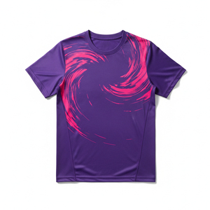 T-shirt de sport respirant en maille pour homme, idéal pour l'entraînement en salle de sport, vêtement de performance personnalisé pour l'exercice physique - Product Image 1
