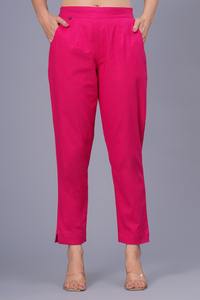 Pantalones de Algodón Premium para Mujer con Ajuste Cómodo, Diseño Elegante, Uso Diario, 2 Bolsillos Laterales - Product Image 6