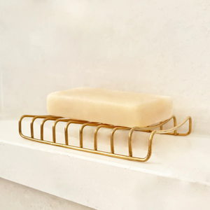 Jabonera de latón de alta calidad a precio económico, excelente jabonera de latón para baño y cocina. - Product Image 2