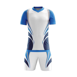 Uniforme de Fútbol Ligero y Transpirable de Manga Corta 100% Poliéster, Precio Económico al por Mayor, Impresión Digital de Alta Calidad Personalizada - Product Image 2