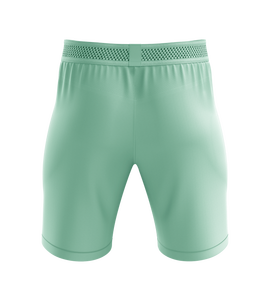 กางเกงขาสั้นผู้ชายแบบลำลองพิมพ์ลายกลางลำตัว มีกระเป๋าข้าง ผ้าถัก ยืดหยุ่นได้ ใส่สบาย เหมาะสำหรับออกกำลังกาย - Product Image 4