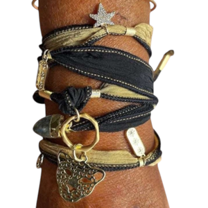 Cordón de Seda YS-278 de Y S INTERNATIONAL para la Elaboración de Joyería, Envoltura de Pulseras, Uso en Prendas, Forma Plana, Bolsa Delhi - Product Image 1