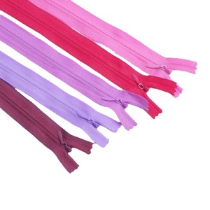 Manufacturers Wholesale Custom 3# Nylon <b>Zipper</b> Invisible <b>Zipper</b> Cloth Edge <b>Zipper</b> for Pillow Home Textiles - Product Image 1