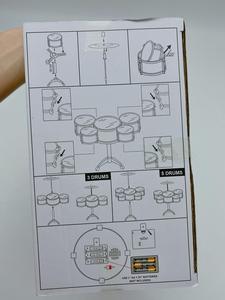 Premium Kids Simulated Metal Drum Set Toy Musical Instrument Jazz Style Percussion Kit for Children Creative Play and Learning - Product Image 6