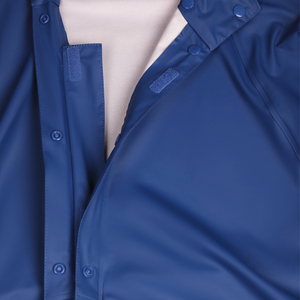 Functional Outdoor Rain Coat Unisex Rainwear Basic Style PU Rain <b>Jacket</b> Waterproof Raincoat Windproof Rain Wear - Product Image 2
