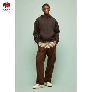 Sweat-shirts personnalisés avec logo pour hommes, 100% coton molletonné respirant, design ODM OEM, spécial hiver - Product Image 1