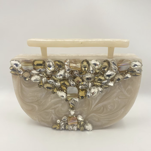 Resin Clutch Box New <b>Colourful</b> Crossbody Acrylic Chain Shoulder <b>Bag</b> <b>Bag</b> Handbag Purse Purse - Product Image 2