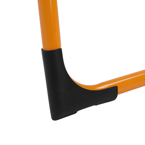 Ginger Yellow 3-<b>Step</b> Steel <b>Step</b> <b>Stool</b> with Low Handrail Non-Slip and Foldable for Home Kitchen Bathroom Safety - Product Image 5