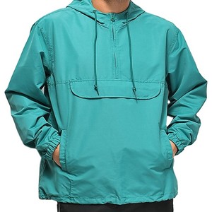 Fifth Gear International Unisex Windbreaker <b>Jacket</b> Custom Logo Outdoor Casual Safari Style Hooded Packable Lightweight Travel - Product Image 1