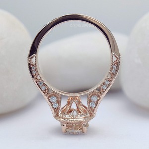 เครื่องประดับเงินแท้ 925 สไตล์คลาสสิกทันสมัย ได้รับการรับรองจาก GIA เหมาะสำหรับงานแต่งงาน งานหมั้น งานเลี้ยง ของขวัญ ประดับเพชรทรงรีขนาดใหญ่ 8 กะรัต - Product Image 2