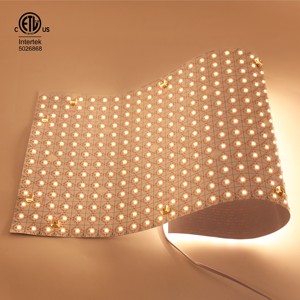RAYMATES Feuilles LED flexibles Garantie 5 ans Certificats UL ETL UKCA CE ROHS Panneaux LED plats avec dos en marbre - Product Image 4