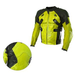 Black-Red Racing Moto-Jacket Transpirable de secado rápido Chaqueta de motocicleta de cuero genuino Color personalizado Protector Bikers Riding - Product Image 6