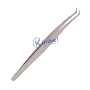 High Quality Stainless Steel Lash <b>Extension</b> Tweezers Diamond Grip Handle High Closure Fiber <b>Tip</b> Tweezers For Eyelash - Product Image 3