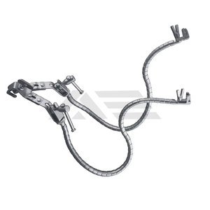 Stainless Steel Brain Retractor Neurosurgical <b>Instrument</b> for Precise Brain Exposure and Retraction in Advanced <b>Surgical</b> - Product Image 3