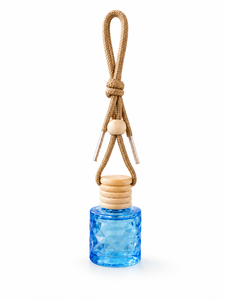 Creative Elegant Glass <b>Orange</b> Aromatherapy Car <b>Perfume</b> Bottle Refillable Hanging Pendant Long Lasting Citrus Fragrance Car Air - Product Image 1