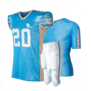 Maillots et pantalons d'équipe de football américain pour hommes, uniformes personnalisés, vêtements de sport à séchage rapide, impression par sublimation, grandes tailles, fabrication directe OEM - Product Image 6