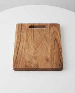 Tabla de Cortar Rectangular de Madera Premium, Diseño Grueso y Sólido con Ranura para Transportar Fácilmente, Ideal para Cortar, Servir y Tareas Diarias de Cocina - Product Image 2