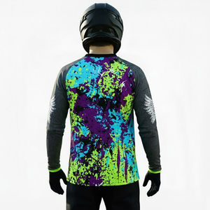 Nuevas Camisetas de Motocross para Hombre, Impresas, Transpirables, de Secado Rápido y Personalizables, para Verano e Invierno, Ciclismo de Montaña, BMX - Product Image 2