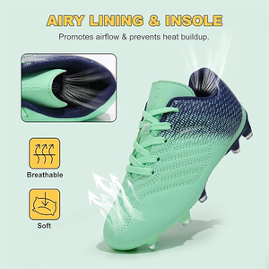 Chaussures de football confortables, chaussures de sport respirantes, chaussures d'entraînement de football - Product Image 5