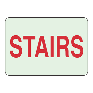Señal de Advertencia de Seguridad para Interiores/Exteriores Brady, Señal de Escaleras de 7x10 Pulgadas - Product Image 3