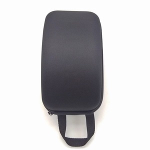 Solid Black Irregular Shape Simple Style <b>Hard</b> EVA Zipper <b>Case</b> with Custom Logo Lightweight Unisex Eyewear Accessories <b>Case</b> - Product Image 2