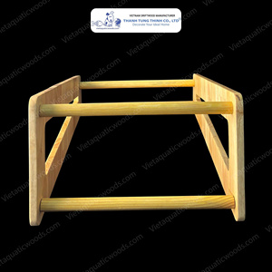 Support pour chat en bois, forme rectangulaire, durable, pour intérieur, style simple, assemblage requis, fabriqué au Vietnam - Product Image 3