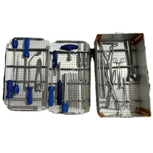 Surginexa – Kit d'instruments chirurgicaux orthopédiques de haute qualité certifié CE Classe I pour la fixation osseuse et la chirurgie traumatique, avec plateau - Product Image 1