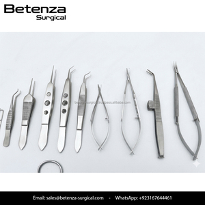 Ergonomic Yasargil Micro Bayonet Scissors <b>Neurosurgery</b> Cardiac Vascular <b>Instruments</b> CE ISO OEM - Product Image 5