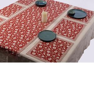 STUDIO N Ensemble de chemins de table en coton et fibre de bambou, tissés à la main, imprimés, anti-odeur et respirants (Modèle INF10) - Product Image 2