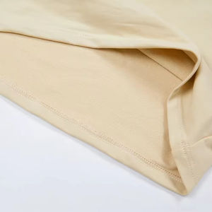 Conjunto de Verano, Nuevo, 100% Algodón, Informal para Mujer, Talla Grande, Largo hasta la Rodilla, Conjunto de Camisa y Pantalones Cortos Lisos - Product Image 5