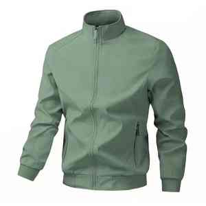 Chaqueta Soft Shell Informal de Estilo Popular, Transpirable, Resistente al Viento, Impermeable, con Logotipo Personalizado para Hombre - Product Image 1